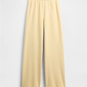 Gap Yellow VintageSoft Baggy Wide-Leg Sweatpants